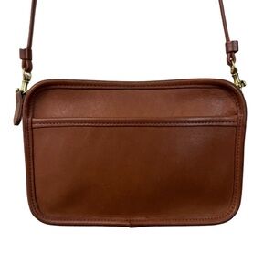 Vintage Coach 9925  Brown Leather Crossbody/Shoulder Bag